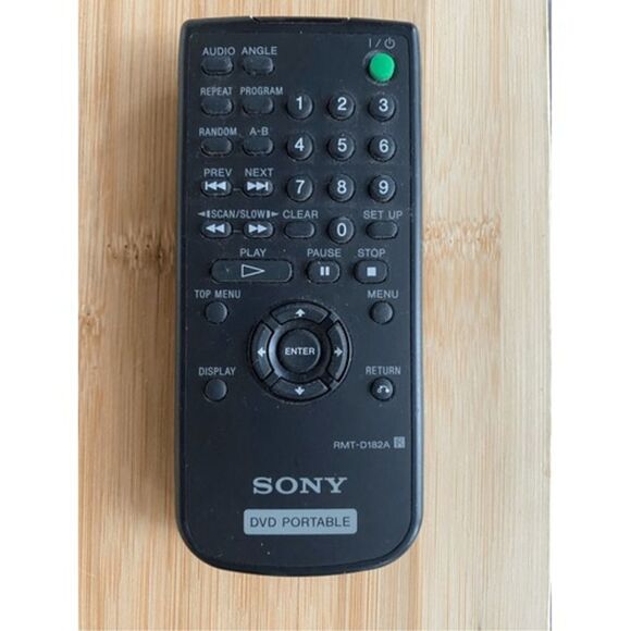 Sony RMT-D182A Remote Control For Portable DVD Players - Picture 2 of 5